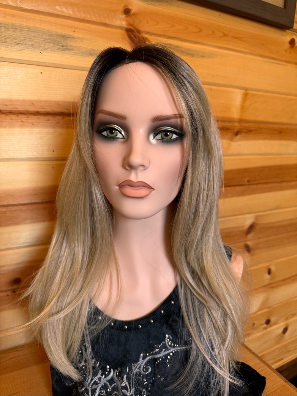 Blonde Long Straight Women's Wig - Natural Blonde